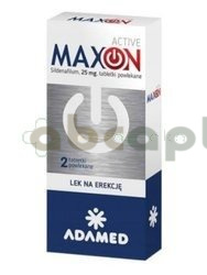Maxon Active 25 mg, 2 tabletki