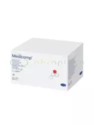 Medicomp, kompresy niejałowe z włókniny, 10 cm x 20 cm, 100 sztuk