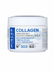 Mincer Collagen, odmładzający półtłusty krem do twarzy 60+, 50 ml