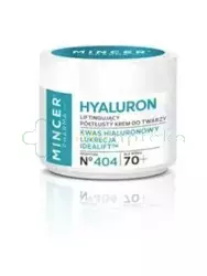 Mincer Pharma Hyaluron, liftingujący półtłusty krem do twarzy 70+, 50 ml