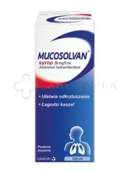 Mucosolvan, 30 mg/5ml, syrop, 200ml