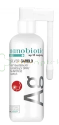Nanobiotic Med Silver Gardło, spray, 30 ml