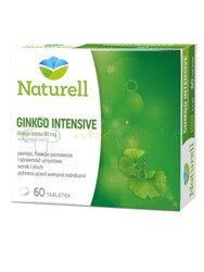 Naturell Ginko Intensive, 60 tabletek