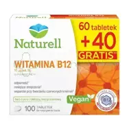 Naturell Witamina B12, 100 tabletek do rozgryzania i żucia
