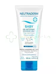 Neutraderm Baby, łagodny żel myjący 3w1, 200 ml