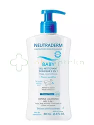 Neutraderm Baby, łagodny żel myjący 3w1, 400 ml  