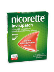 Nicorette Invisipatch, 10 mg/16h, 7 plastów