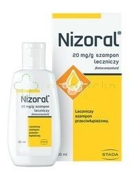 Nizoral, 20 mg/g, szampon leczniczy, 60 ml