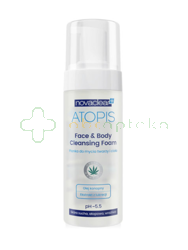 Novaclear Atopis Face & Body Cleansing Foam, pianka do mycia twarzy i ciała, 150 ml