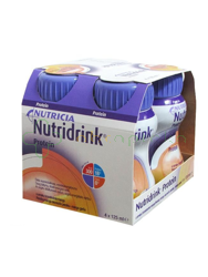Nutridrink Protein o smaku brzoskwinia-mango, 4 x 125 ml,