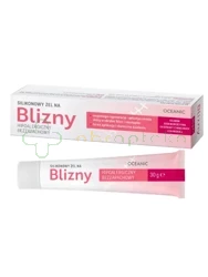 Oceanic, Silikonowy żel na blizny i rozstępy - bezzapachowy, hipoalergiczny, 30 g