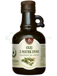 Olej z pestek dyni, tłoczony na zimno                250 ml