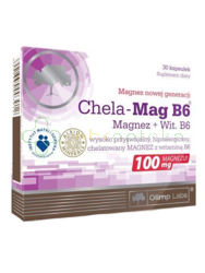 Olimp Chela-Mag B6, 30 kapsułek