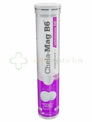 Olimp Chela-Mag B6 magnez+witamina B6, 20 tabletek musujących