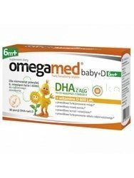 Omegamed Baby+D 6m+ twist-off 30 kaps