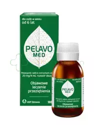 Pelavo Med, 20 mg/4 ml, roztwór doustny, 100 ml