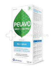 Pelavo Nos i Zatoki syrop 120 ml | DATA WAŻNOŚCI 30.11.2024