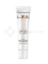 Pharmaceris F, fluid kryjący dla skóry naczynkowej, 10 Porcelain, SPF 20, 30 ml