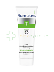 Pharmaceris T Sebo-Moistatic, krem nawilżająco-kojący SPF 30, 50 ml