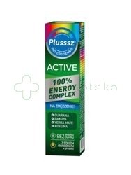 Plusssz Active 100% Energy Complex, 20 tabletek musujących