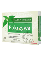 Pokrzywa, 30 tabletek powlekanych