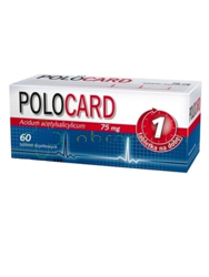 Polocard, 75 mg, 60 tabletek dojelitowych