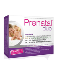 Prenatal Duo, (Prenatal Classic, 30 tabletek + Prenatal DHA, 60 kapsułek), 90 sztuk