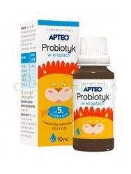 Probiotyk APTEO w kroplach dla dzieci, 10 ml