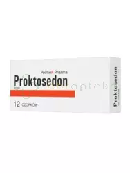 Proktosedon, 12 czopków                   