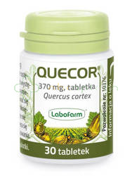 Quecor, 370 mg, 30 tabletek