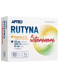 Rutyna z witaminami Apteo, 100 tabletek