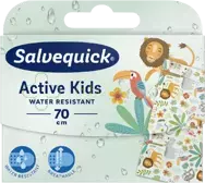 Salvequick Active Kids, plastry dla dzieci z opatrunkiem, do cięcia, 70 cm