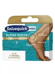 Salvequick Blister Rescue, plastry na pęcherze, pięty, 5 sztuk