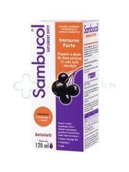 Sambucol Immuno Forte, płyn dla dzieci po 12 roku życia i dorosłych, 120 ml