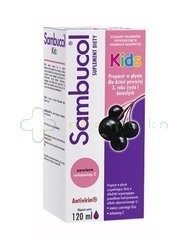 Sambucol Kids, płyn dla dzieci po 3 roku życia, 120 ml