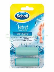 Scholl, Velvet Smooth, wymienne głowice do Wet&Dry, 2 sztuki