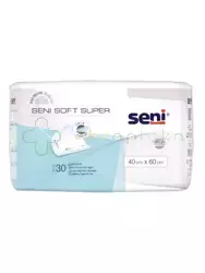 Seni Soft Super, podkłady higieniczne, 40 cm x 60 cm, 30 sztuk