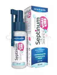 Septinum Silver Kids, spray do gardła, 30 ml