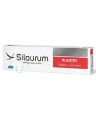 Silaurum, silikonowe plastry na blizny, 5 sztuk (5 cm x 30 cm)     