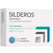 Silderos 25 mg, 4 tabletki powlekane