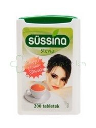 Słodzik Stevia Sussina, 200 tabletek