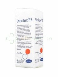 Sterilux ES kompresy niejałowe, 17 nitkowe, 8 warstwowe, 5 cm x 5 cm, 50 sztuk