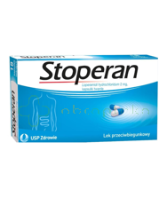 Stoperan, 2 mg, 18 kapsułek