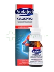 Sudafed XyloSpray, 1 mg/ml, aerozol do nosa, 10 ml