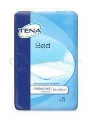 TENA Bed Normal, Podkłady higieniczne 60 x 90 cm, 5 sztuk