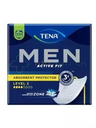 TENA Men Active Fit Level 2, wkłady anatomiczne dla mężczyzn, 20 sztuk