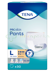 TENA Pants ProSkin Normal, Majtki chłonne rozmiar L, 30 sztuk