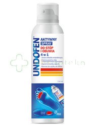Undofen Aktywny Spray do stóp i obuwia 4w1 150 ml