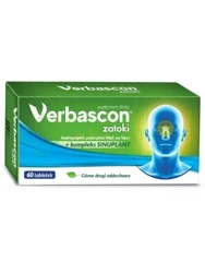 Verbascon Zatoki,  60 tabletek