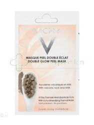 Vichy Masque peel, peelingująca maska rozświetlająca, 2 x 6 ml